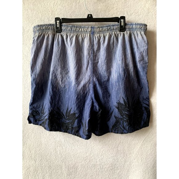 SOLD 2 Men's Swimming Trunks Size L Speedo and Burnside - Picture 3 of 13